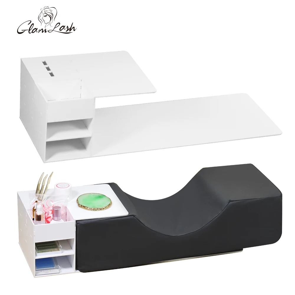 

GLAMLASH Eyelash Extension Pillow Acrylic Lash Working Shelf Stand Makeup Salon Grafting Headrest Neck Support
