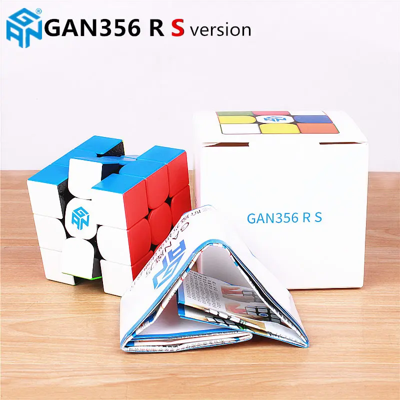 

GAN 356 RS 3x3 магический скоростной куб GAN 356 R S детские подарки фиджет-игрушки профессиональные головоломки игрушки Gan356 RS