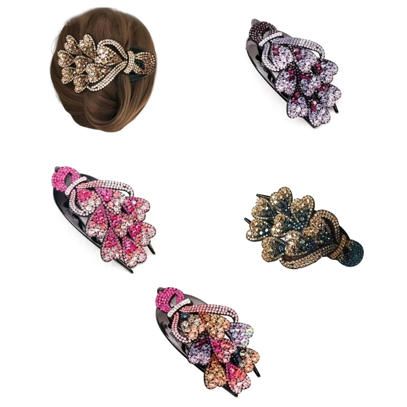 

MXMB заколка для волос в форме утконоса невесты для девочек и женщин, блестящая заколка для волос