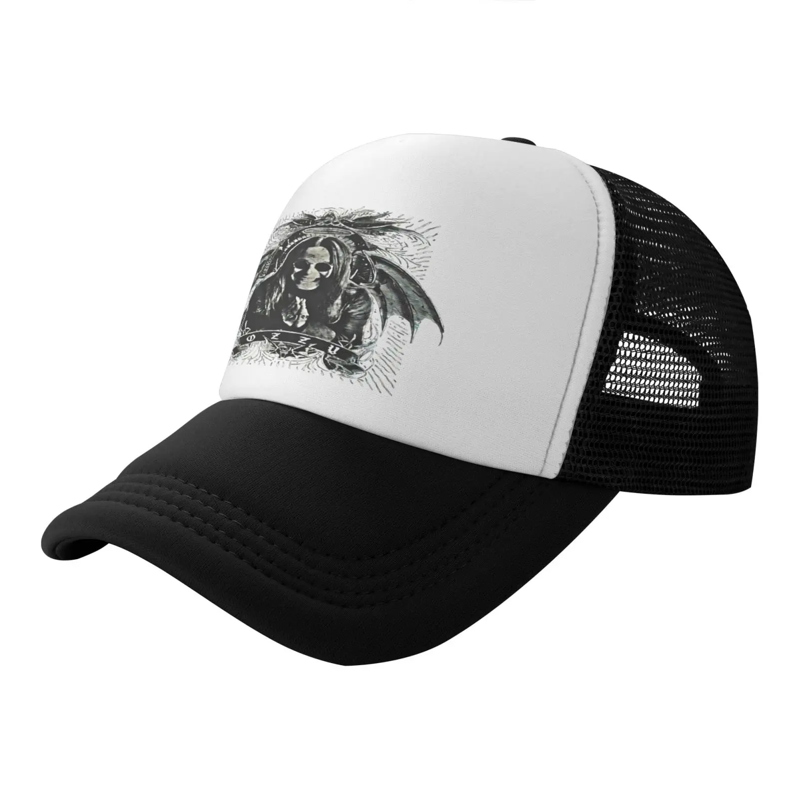 666 Aleister Crowley Triangle Number Of Men's Hat Hats Man Summer Cap For Girls Balaclava Caps Women Male |
