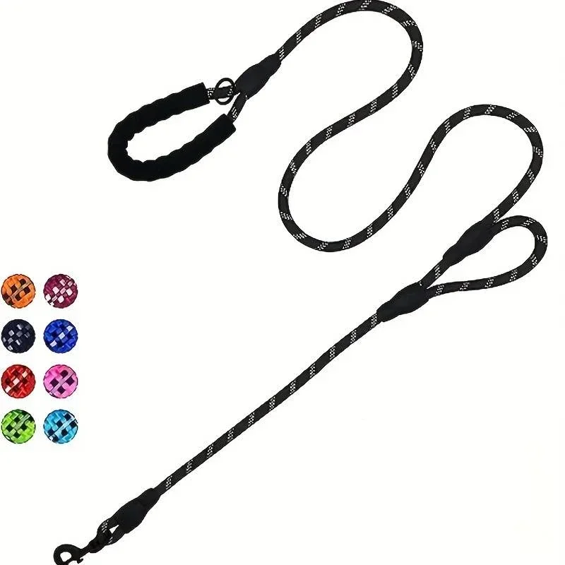 Поводок для собак с веревкой домашних животных длиной 6 футов мягкий поводок