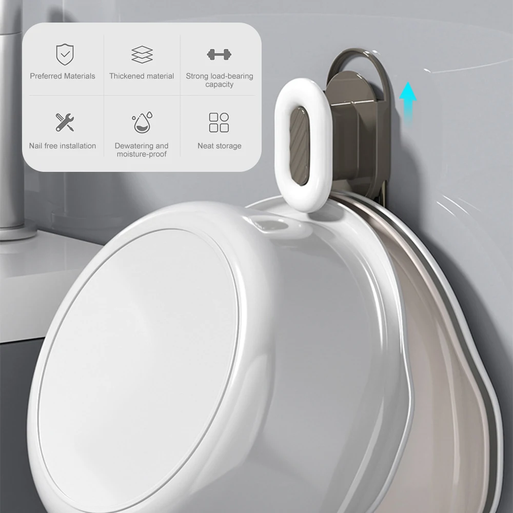 

Bathroom Basin Hooks Space-saving Load-bearing Hooks For Indoors