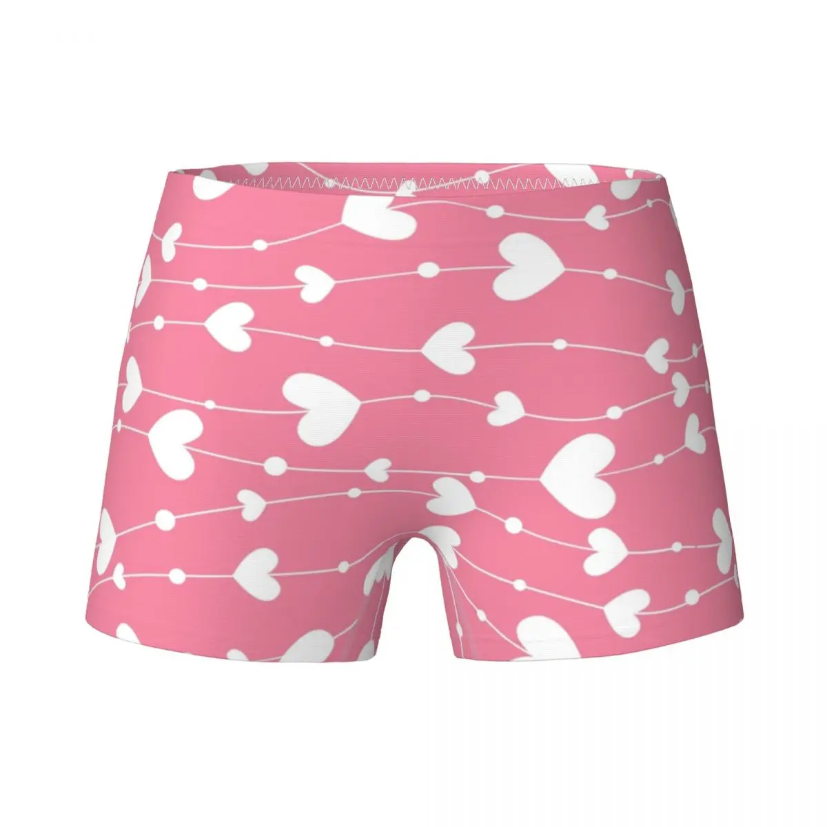 

Young Girls Pink Small Hearts Boxer Children's Cotton Pretty Underwear Teenagers Underpants Breathable Briefs For 4-15Y