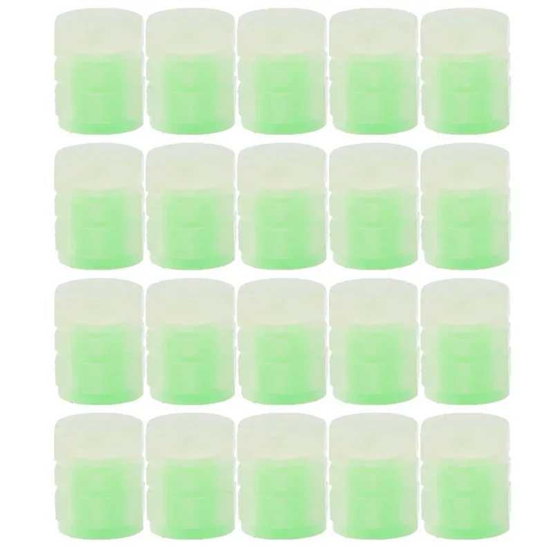 

4-20 шт. светящиеся колпачки клапанов флуоресцентные желтые ночные светящиеся автомобильные мотоциклетные велосипедные колеса Стайлинг ступицы шины универсальные колпачки Декор