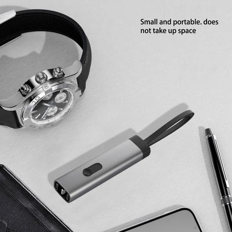 Короткий зарядный Usb-кабель все в одном для Huawei Samsung Oppo Vivo Xiaomi скрытый портативный