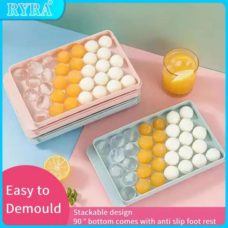 

Большая емкость, кухонная коробка для льда, квадратный силиконовый лоток для льда, Штабелируемый дизайн, легкое разглаживание, креативная м...