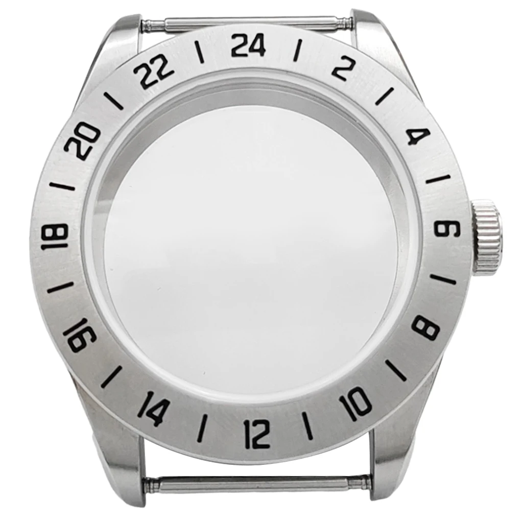 Часы 39 мм зеркальное стекло твердая нержавеющая сталь для часов NH35 NH36 аксессуары