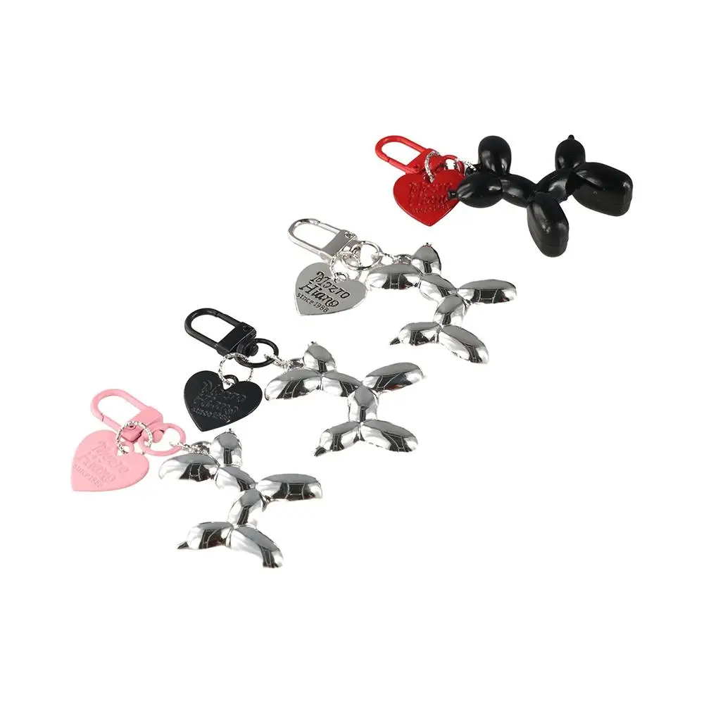 Акриловый брелок в виде воздушного шара для щенка сердце красочный воздушный шар