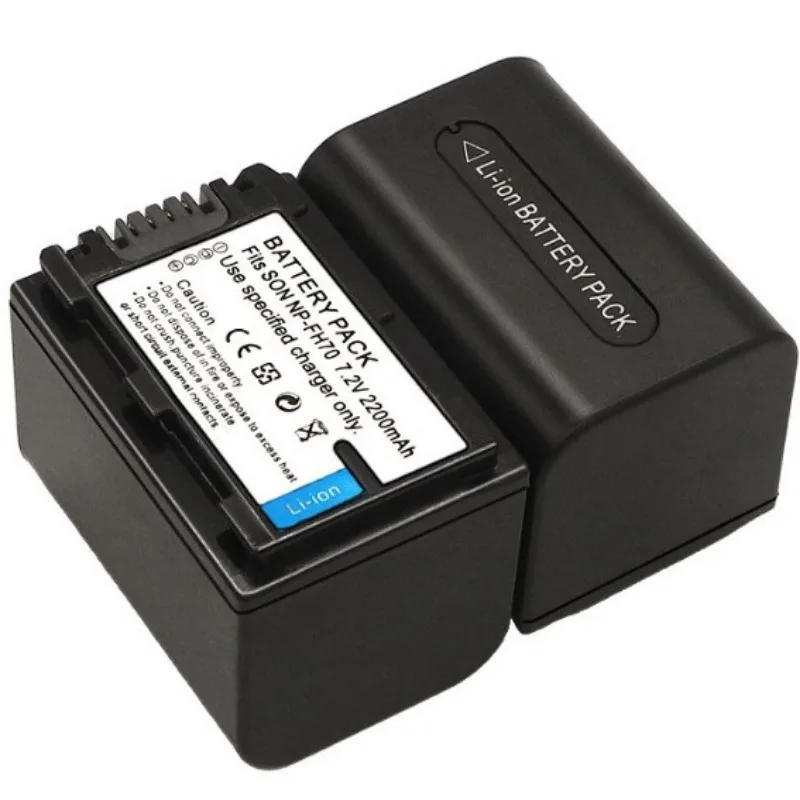 Цифровая батарея NP-FH70 NP-FH60 NPFH70 NP FH60 FH70 для видеокамер SONY DCR-SX60 HDR-UX7E UX7 UX5E TG1 TG3 TG5V AC-VQH10 HXR-MC1 (art.: 3920cb635ff24) - 3920cb635ff24
