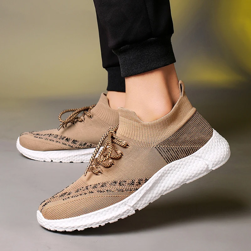 

2022 New Men Sneakers Casual Summer Shoes For Men Lightweiht Mesh Breathable Shoes Outdoor Mens Gym Shoe Walking Loafers Size 46