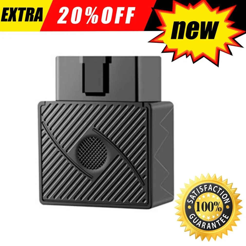 Новинка 2024 GPS-трекер Obd Gsm Автомобильный Gprs Lbs/GPS локатор отслеживания положения в