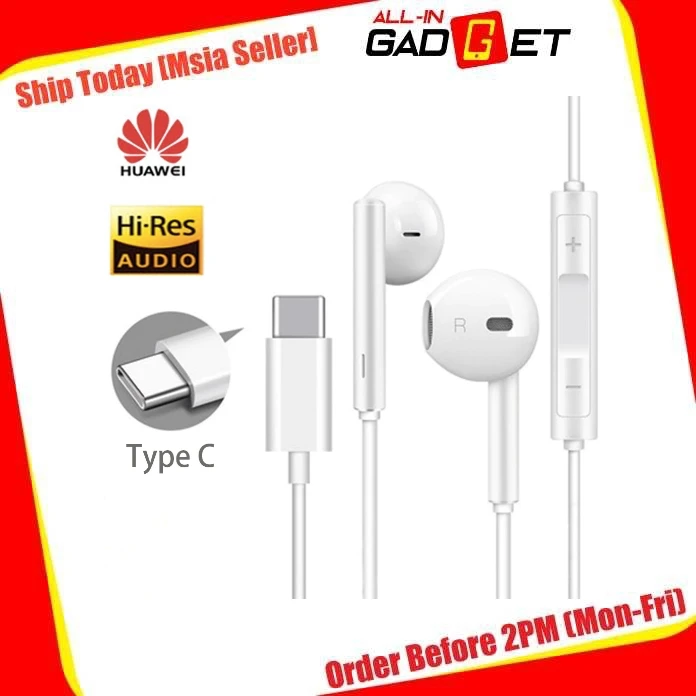 

Original Huawei CM33 Type-C Port In-Ear Earphone