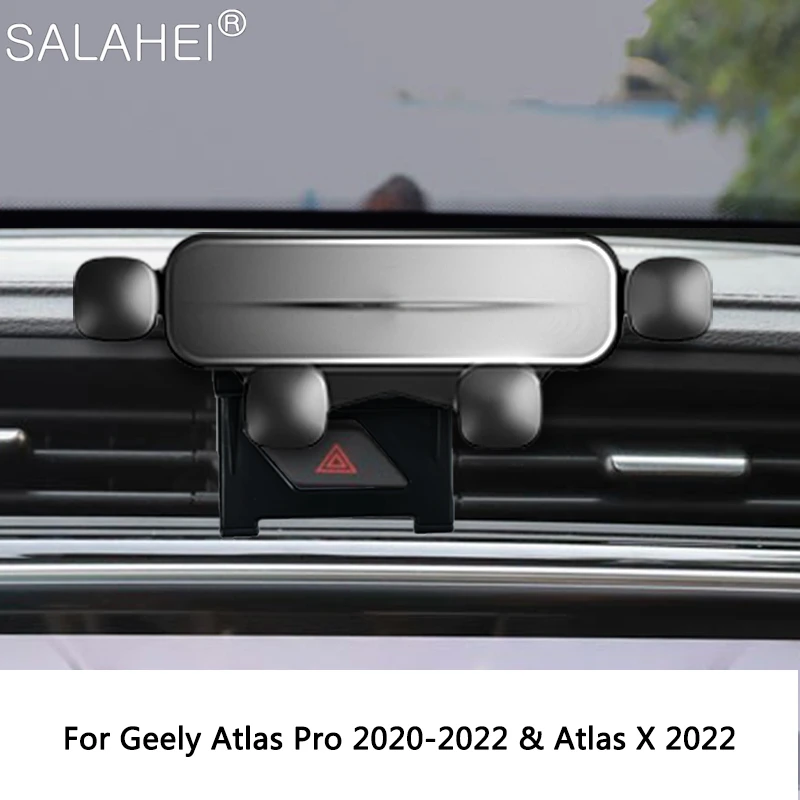 

Adjustable Car Phone Holder Air Outlet Gravity Mount For Geely Atlas PRO X 2020-2022 Bracket GPS Stand Support Auto Accessories