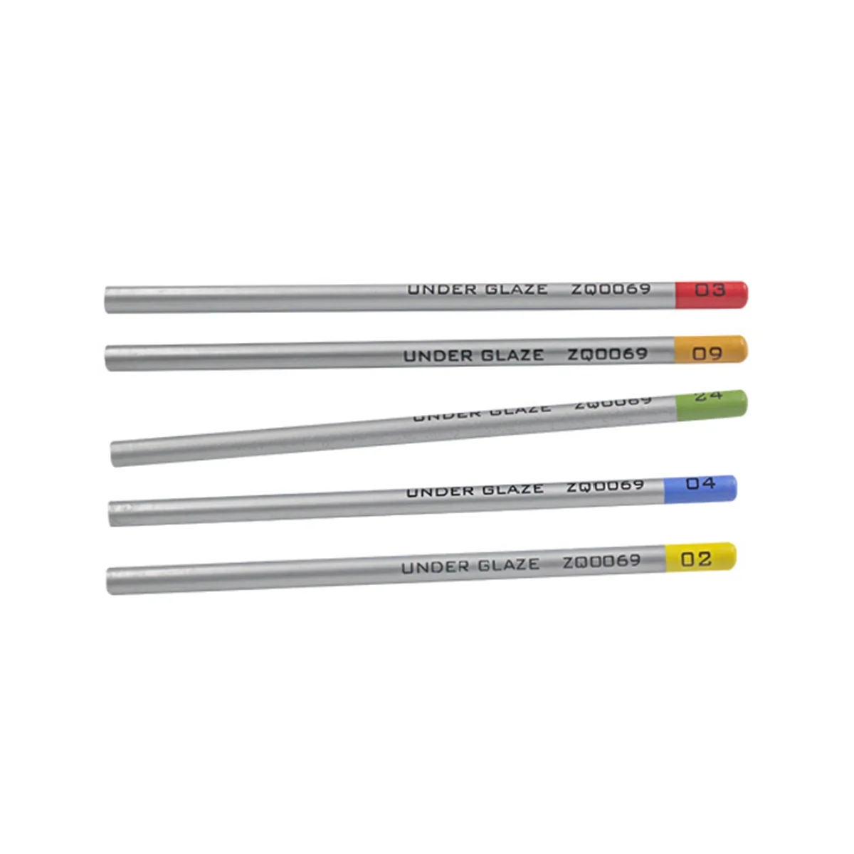 

5Pcs Underglaze Pencils for Pottery for Decorating Fused Glass and Under Glaze