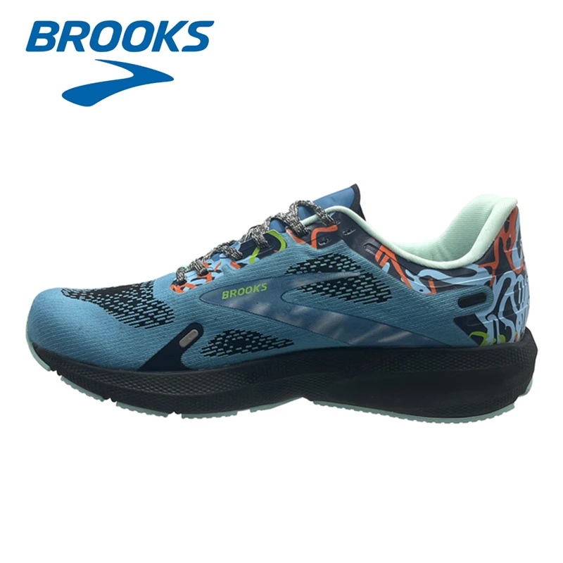 

BROOKS Launch 9 Running Shoes Men Outdoor Cushioning Marathon Running Sneakers Men's Fitness Casual Sports Shoes for Men