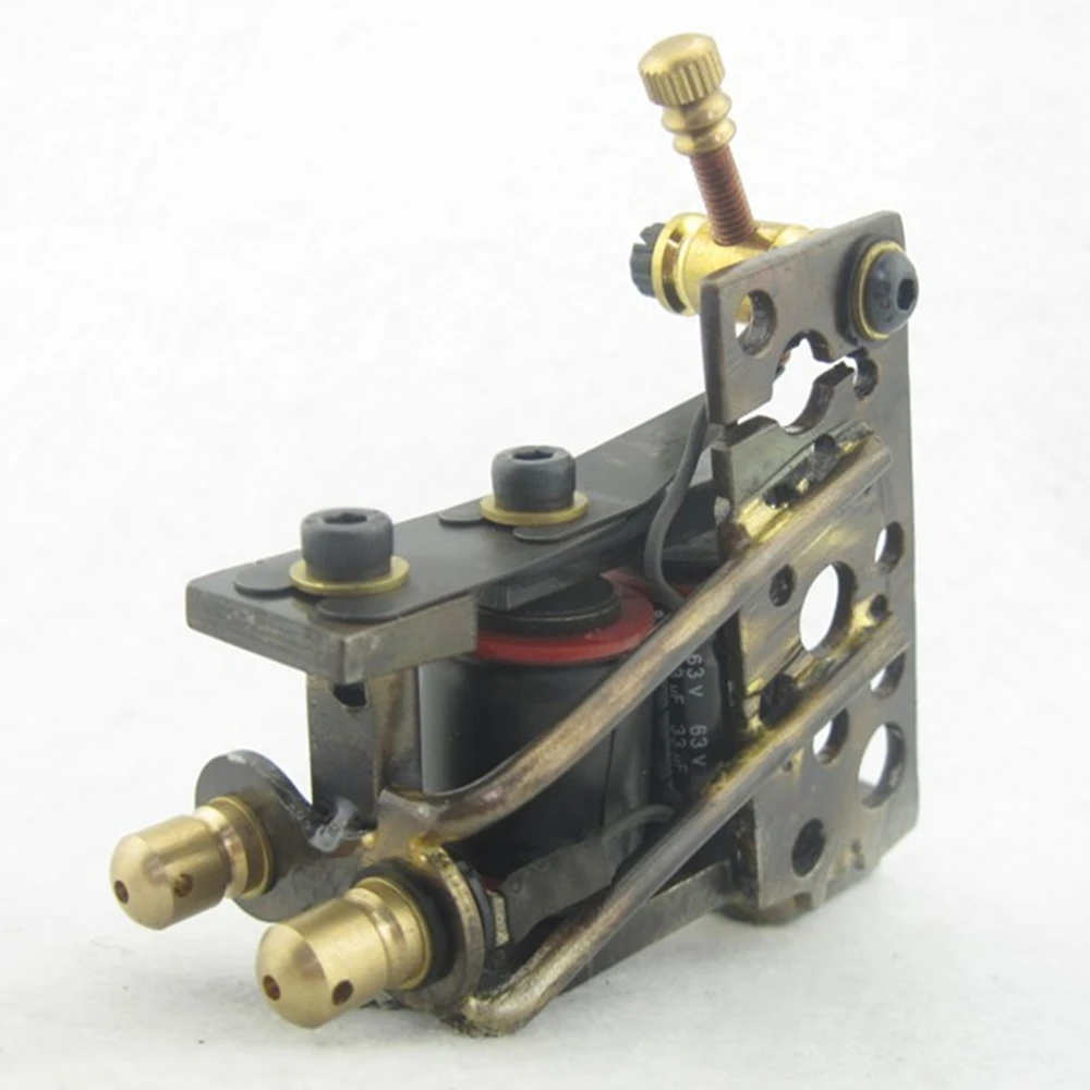 Оригинальная ручная работа 10 оберточная катушка LinerTattoo пулемет для тату комплект