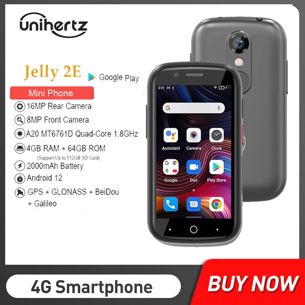 Unihertz Jelly 2E 4G Android 12