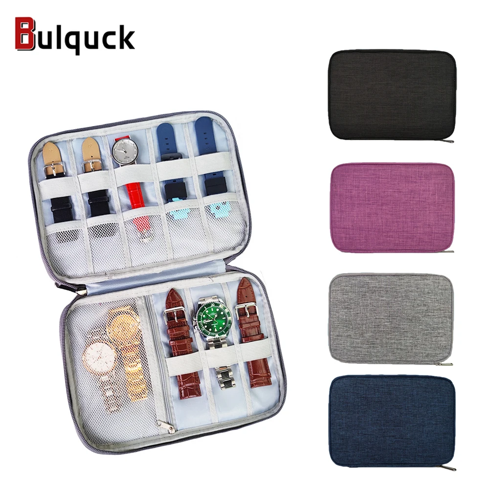 

Watch Strap Storage Bag Waterproof Zipper Organizer Pouch Watch Accessories Children Smart Watch Home Travel Storage Bag