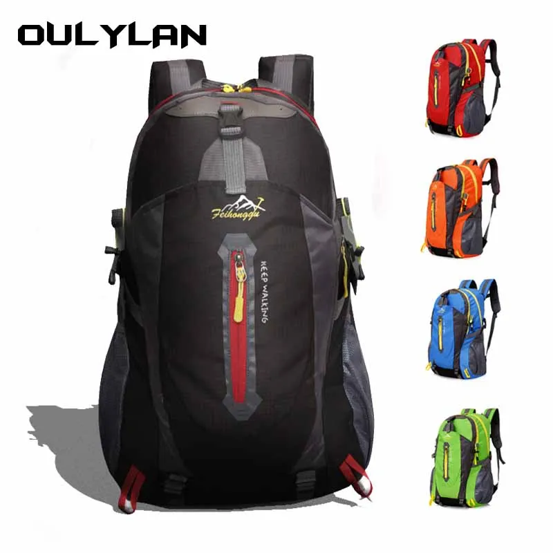 

Outdoor Backpack 40L Water Female Resistant Travel Mountaineering Bag Male Bag Ultralight Sports Backpack