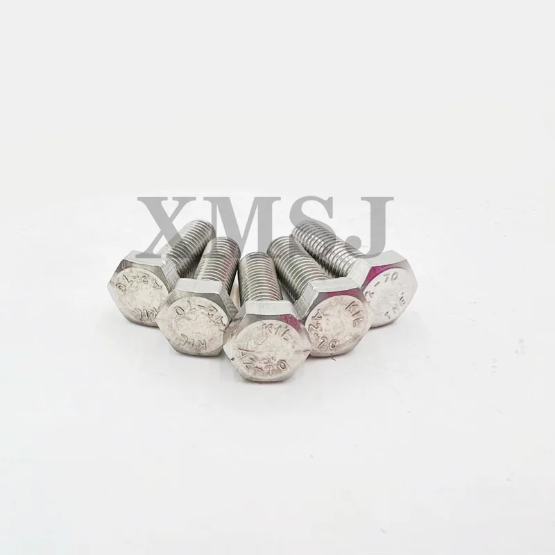 

10 шт. M3 M4 M5 M6 M8 A2 304 Метрическая резьба из нержавеющей стали DIN933 стандартная Шестигранная головка Болт резьба Диаметр 3/4/5/6 мм