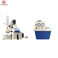 free shippingfactory sale 2l manual lift rotary evaporator with vacuum pump