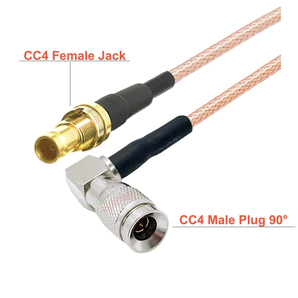 DIN 1 0/2 3 CC4 Mini BNC штекер к мини гнездовой разъем 75 Ом RG179 Pigtail HD SDI видеокабель RF