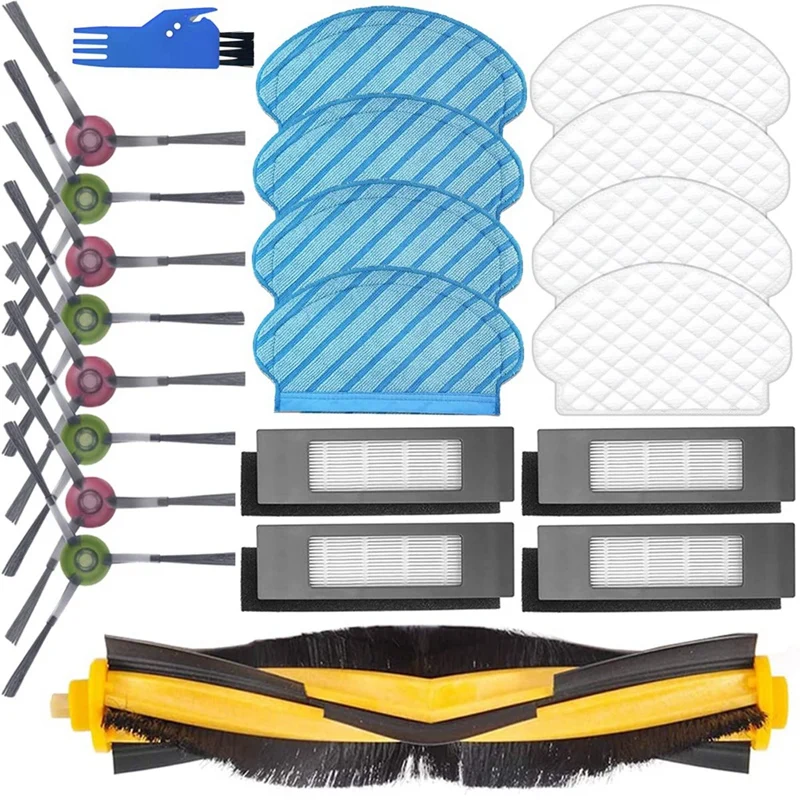 

Replacement Parts Roller Brush Side Brushes Hepa Filters For Ecovacs 950 920 N7 T5 Robot Vacuum Cleaner Accessories