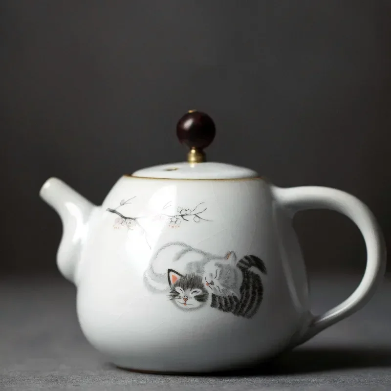 

Керамический чайник RI ONIY TEASET 280 мл с котом