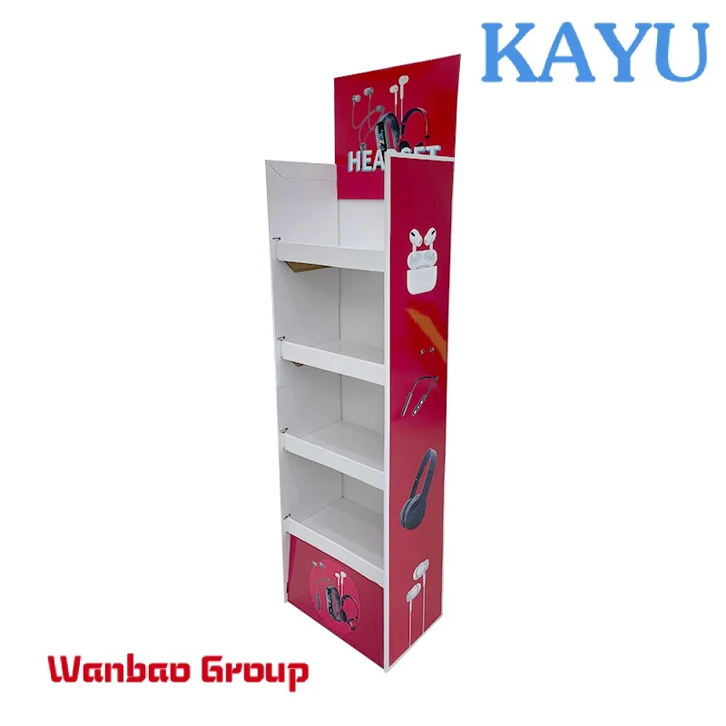 custom sign stand store shelf display shop racking cardboard retail display racks store product carton display stand cardboard