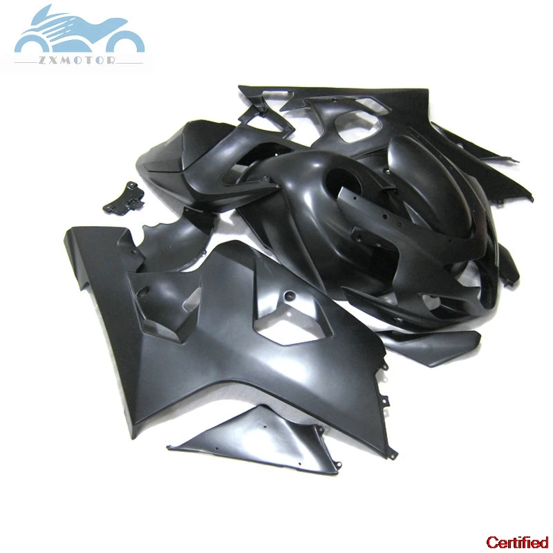 Фото Полный комплект обтекателей для SUZUKI 2004 2005 GSXR600 750, комплект обтекателей для мотоцикла 04 05 GSXR750 GSXR 600 K4, черный + крышка бака №3