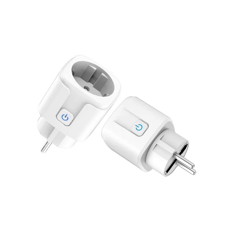

16A 20A WiFi Smart Plug EU Socket With Power Monitor Timing Function Tuya Smart Life APP Control Works With Alexa Google Home