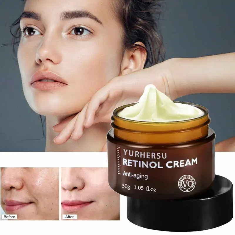 

Firming Face Cream Retinol Lifting Face Cream Anti Wrinkle Removal Anti-aging Improve Puffiness Fade Fine Lines Nourish Cream