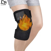 electric heating knee massager far infrared joint brace support vibrador back shoulder massage elbow knee treatment massageador