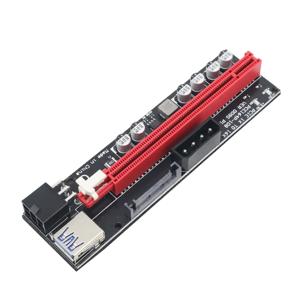 1 шт./2 шт./4 шт./6 шт./10 шт. USB 3.0 PCI-E Райзер VER 009S Экспресс 1X 4x 8x 16x расширитель адаптер
