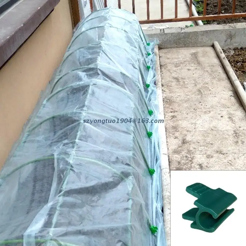 

P82D Film Row Cover Shading Net Clips Greenhouse Film Clip Buckles for Season Plants
