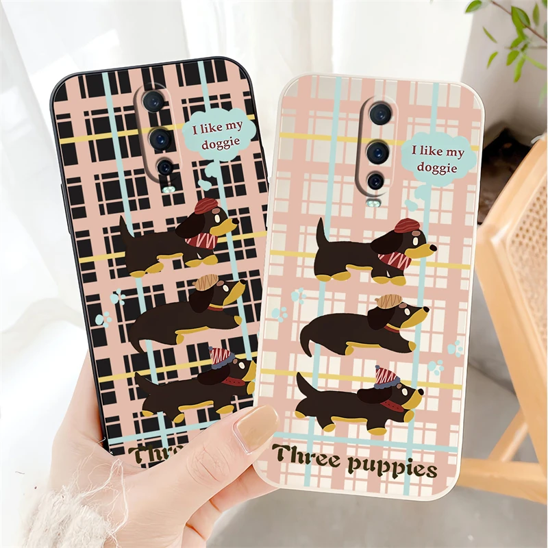 Чехол для телефона с рисунком щенка OPPO Realme Narzo 20 30 50 Pro 30A 50I Prime силиконовый мягкий