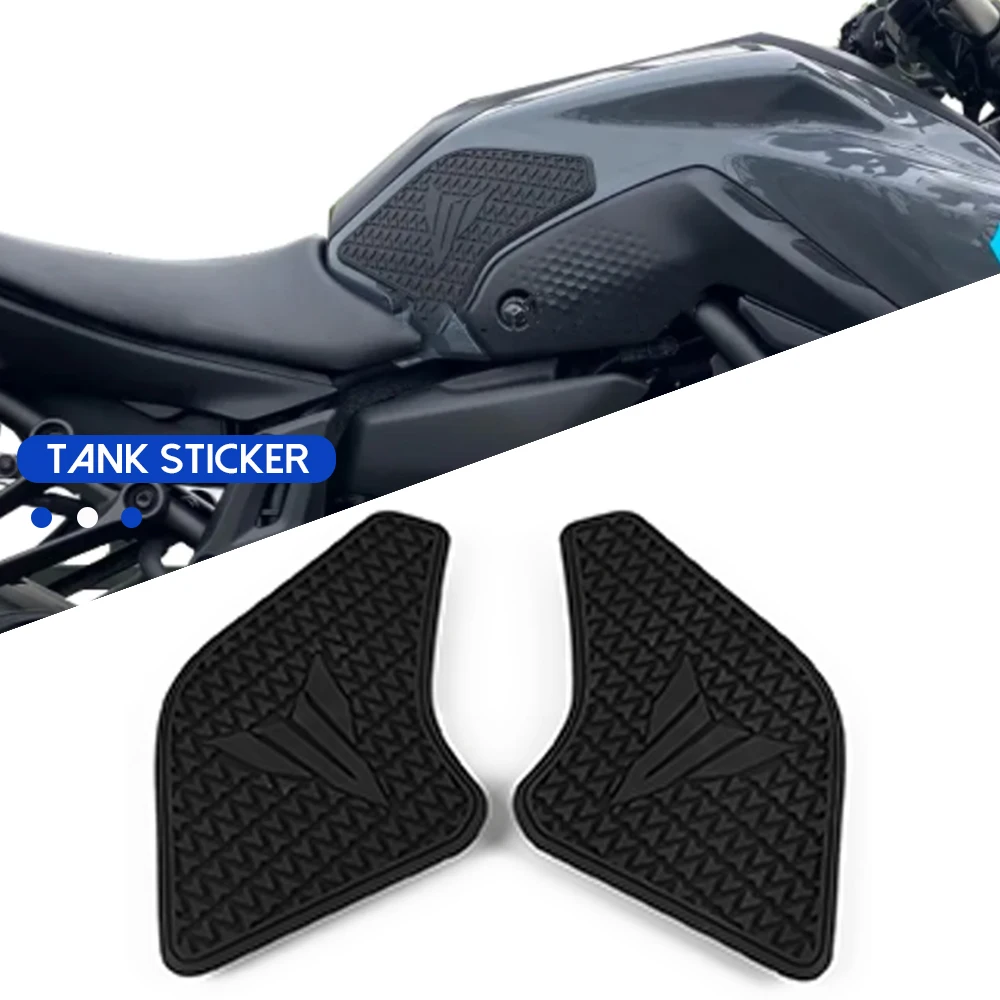 

FOR Yamaha MT-07 MT07 MT 07 2022 2021 Side Fuel Tank Pads Protector Stickers Decal Gas Knee Grip Traction Pad Side Sticker 2023