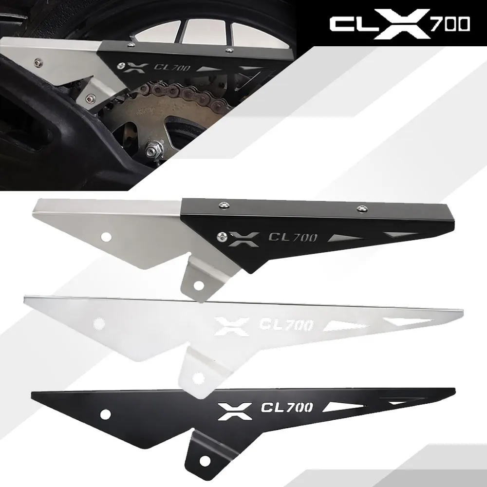 

Motorcycle CNC Alumiunm Rear Chain Cover Guaud Sprocket Protector For CFMOTO CF MOTO 700CLX CL-X700 CLX 700 2019 2020 2021 2022