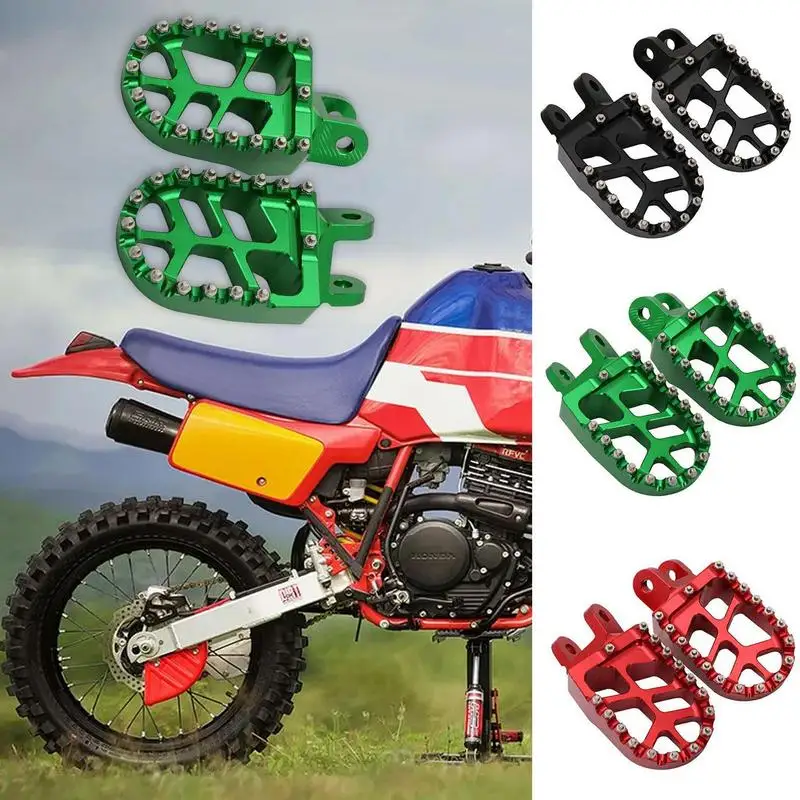 

Motorcycle Footrest Foot Pegs Aluminum Alloy Universal Motorcycle Footrest For XR250/400/600R KLX250 Motorcycle Accessories