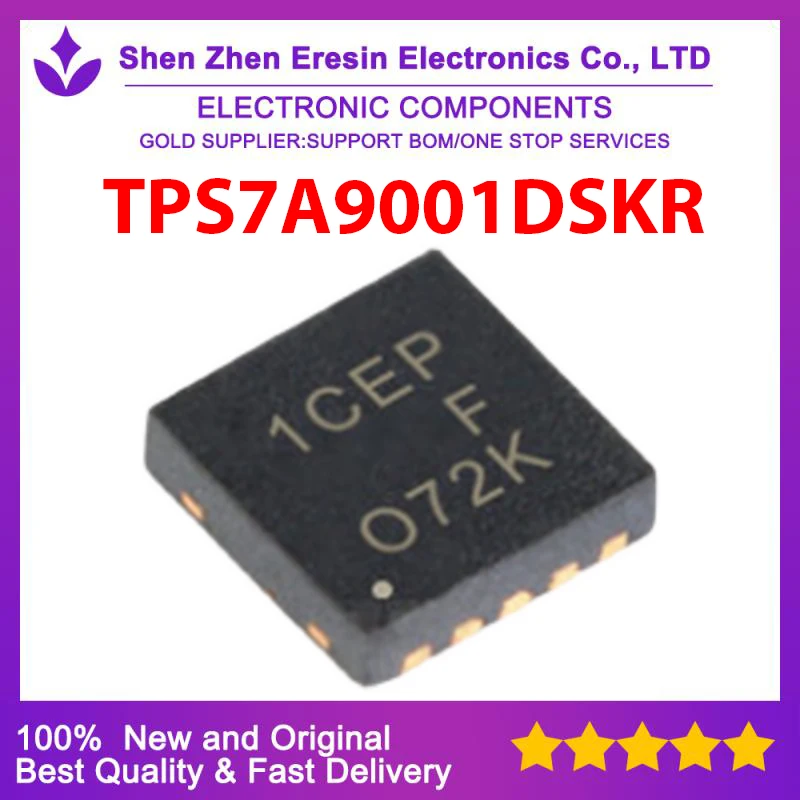

Бесплатная доставка, 1 шт./лот TPS7A9001DSKR QFN, новый и оригинальный
