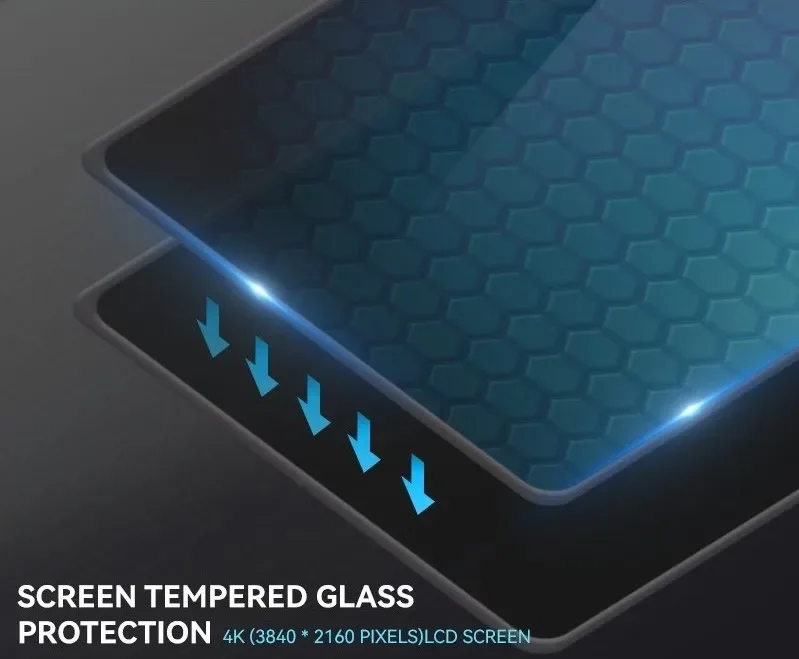 Dazzle L140pro True 4K большой размер УФ-отрезная смола Msla 3d-принтер Den tal Jewelry Lcd 3d восковой