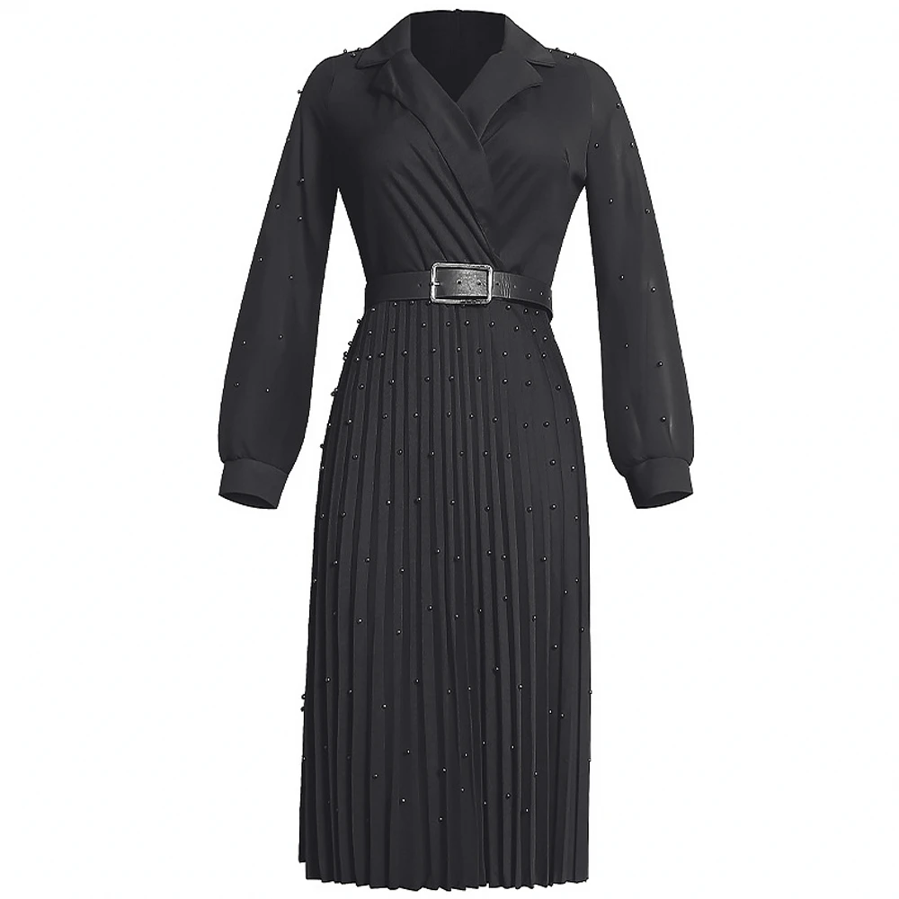 

African Dresses For Women Embroidered Flares Fashion Clothing Dashiki Long Sleeve Maxi Dress Spring Autumn Dress African Wear