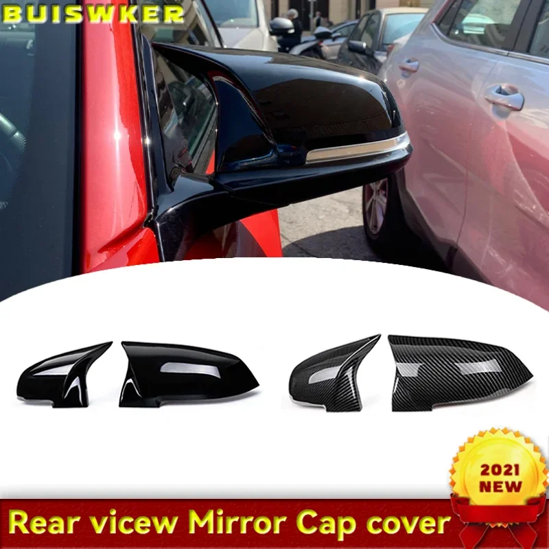 

Carbon Fiber Car Rear View Mirror Cover Cap For Bmw F20 F22 F30 F31 F32 F33 F36 F34 F35 I3 I3s x1 Side Mirror Cover Trim