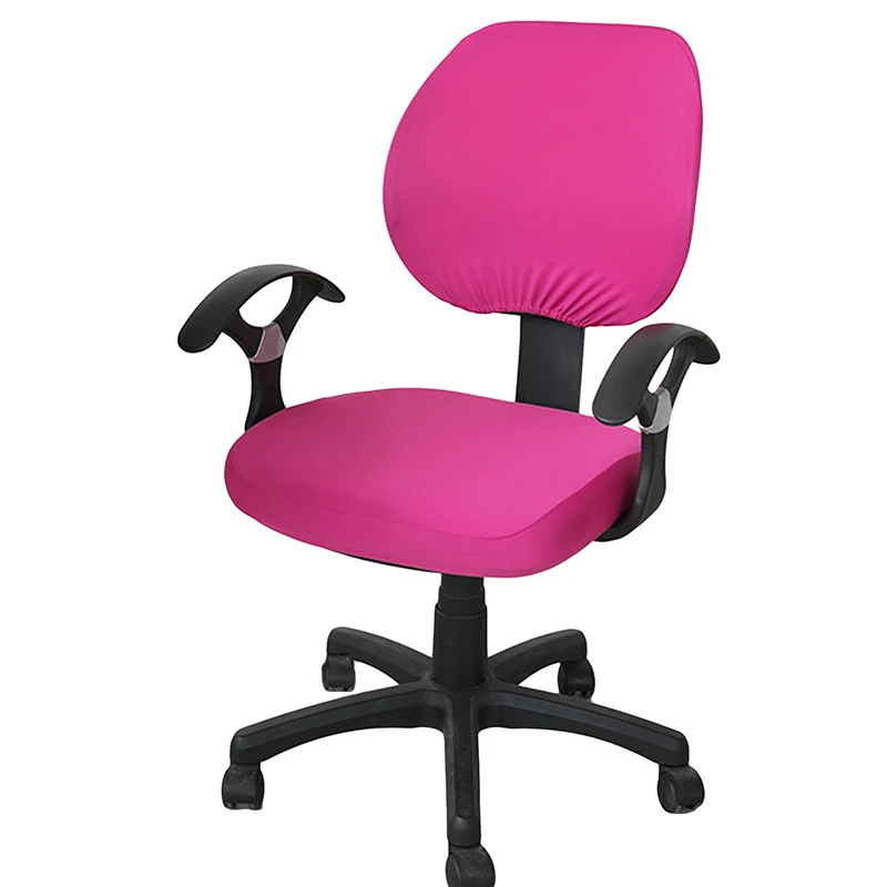 Чехол для офисного кресла 2 шт./компл. однотонный эластичный чехол из спандекса