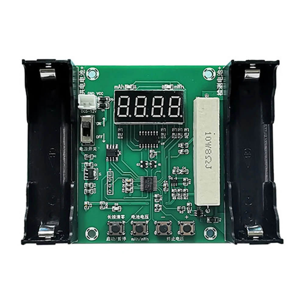 

1pc 18650 Lithium Battery Capacity Tester Module DC5-12V Professional Load Battery Tester Electrical Instrument