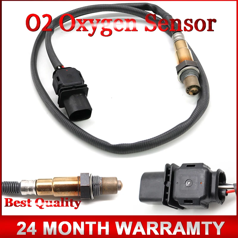 

AUTOPATRS New 0258017025 Lambda O2 Exhaust Gas Oxygen Sensor For VW Skoda Audi LSU 4.9 Wire Band OE#0 258 017 025 Air Fuel Ratio