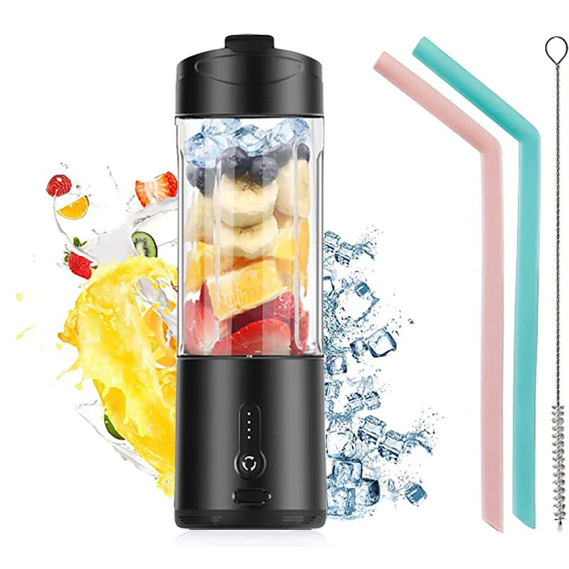 

Powerful 6 Balde Personal Portable Blender for Shakes and Smoothies Usb Rechargeable Portable Juicer Cup Fruit Fresh Juice Mixer