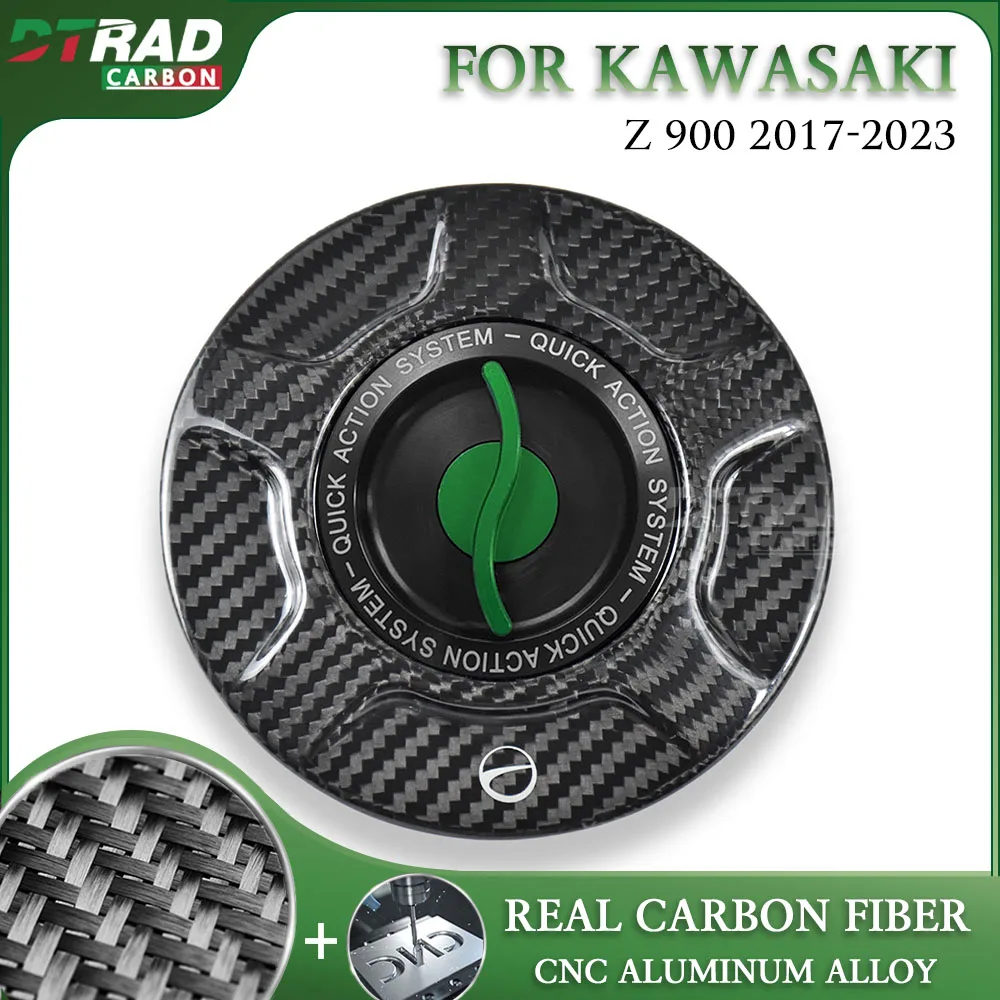 Крышка топливного бака из углеродного волокна для KAWASAKI Z900 2017-2023 2022 Z 900 аксессуары