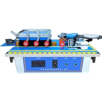 wood edge banding trimmer machine trimming end cutting with rotate function for straight curve cutting woodworking edge bander