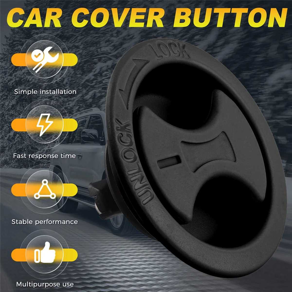 Ящик для инструментов задней двери автомобиля крышка пряжка ручка кнопка панели